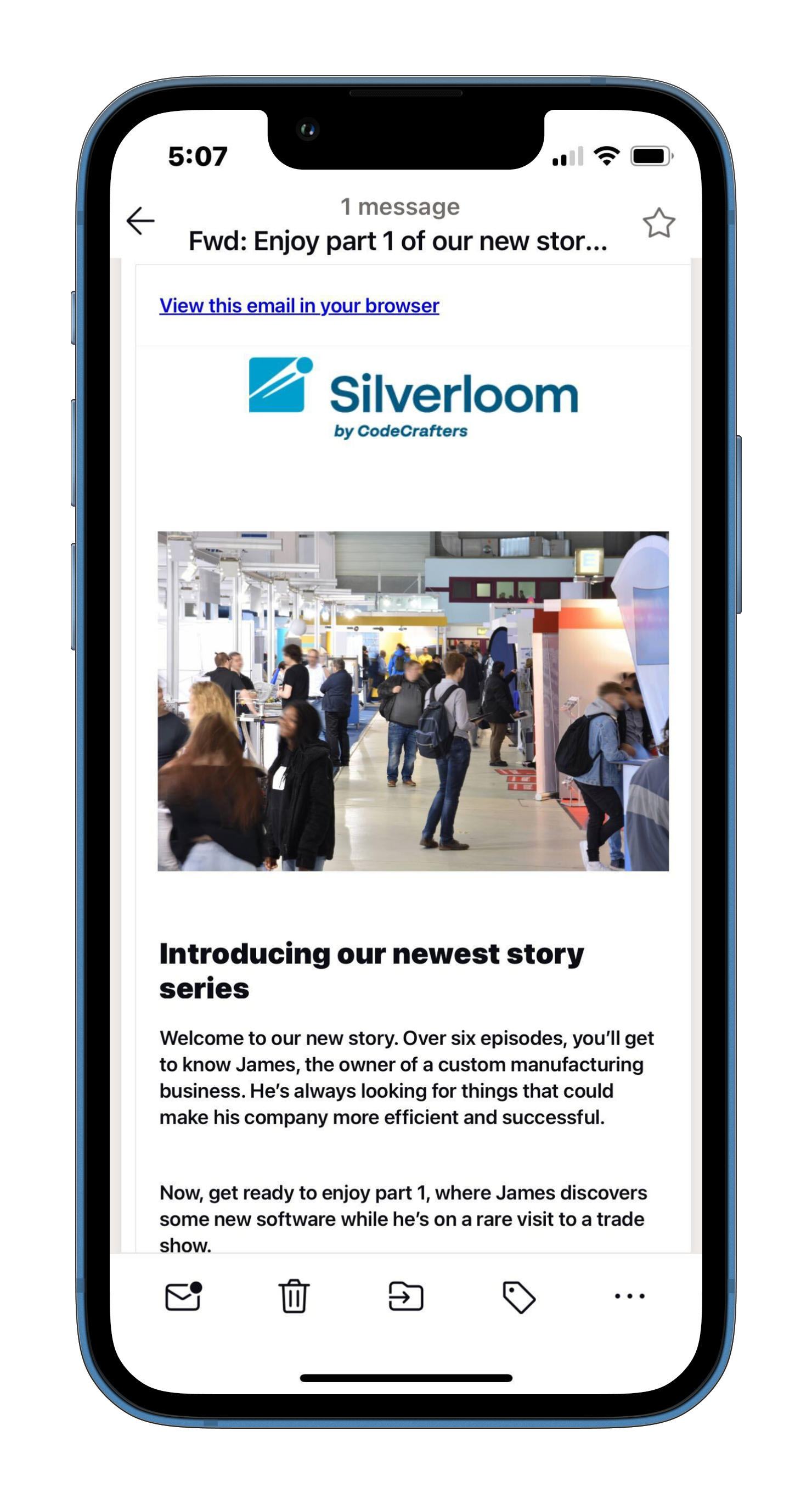 PCBE Newsletter Signup - Silverloom Business Suite